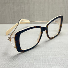 Carregar imagem no visualizador da galeria, Armacao de grau Tartaruga Quadrada Grande Haste Dupla