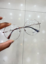 Carregar imagem no visualizador da galeria, Armação Redonda Metal Dourada Grande