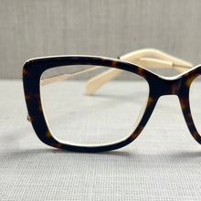 Carregar imagem no visualizador da galeria, Armacao de grau Tartaruga Quadrada Grande Haste Dupla