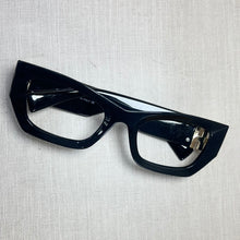Carregar imagem no visualizador da galeria, Armação de grau Preta Retangular Retangular Personalidades