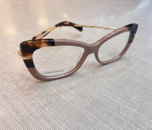 Carregar imagem no visualizador da galeria, Armação Lisboa Nude Quadrada Acetato Haste Metal