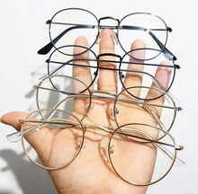 Carregar imagem no visualizador da galeria, Oculos Masculino redondo preto metal Mc Kevinho - OMGREDPO2