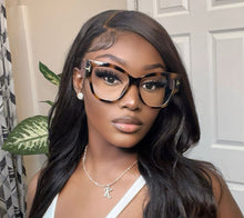 Carregar imagem no visualizador da galeria, Óculos de grau Marrom Oncinha Grande Haste bem Grossa