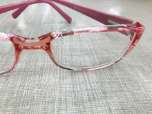 Carregar imagem no visualizador da galeria, Oculos para Grau Leitura Pequeno Transparente Rosa