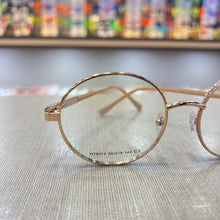 Carregar imagem no visualizador da galeria, Oculos armação de grau redonda ROSE GOLD bem grande
