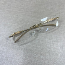 Carregar imagem no visualizador da galeria, Oculos Armação Trap Dourada Balgriff sem aro Yakuza