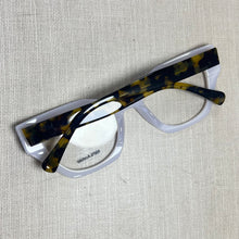 Carregar imagem no visualizador da galeria, Oculos Grande Branco Gelo Acetato Puro Charme