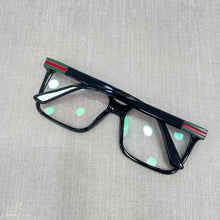 Carregar imagem no visualizador da galeria, Oculos Masculino Preto Tamanho 57 Quadrado