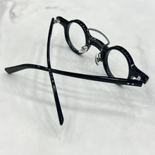 Carregar imagem no visualizador da galeria, Óculos Redondo Jo Soares Retro Preto Escritor Intelectual