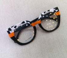 Carregar imagem no visualizador da galeria, Oculos de grau fiminino laranja gatinho Orchidea