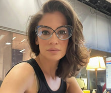 Carregar imagem no visualizador da galeria, Armação Renata Marrom Degrade Grande Equilibra e Valoriza