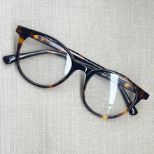 Carregar imagem no visualizador da galeria, Oculos de Grau Retro Leopardo Masculino Redondo Fabio Porshat