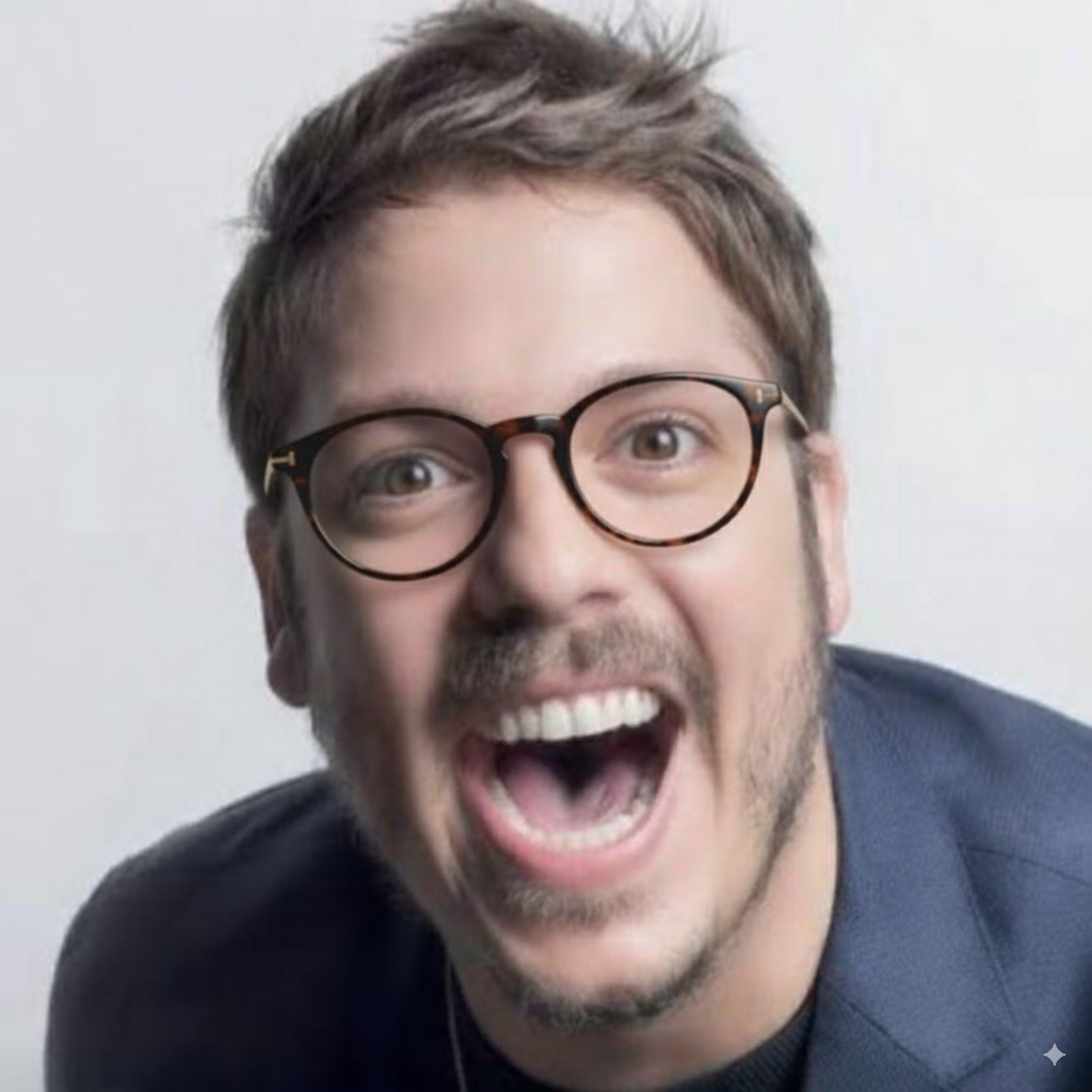 Oculos de Grau Retro Leopardo Masculino Redondo Fabio Porshat