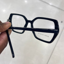 Carregar imagem no visualizador da galeria, Oculos Natuza Nery Preto Geométrico Para Grau