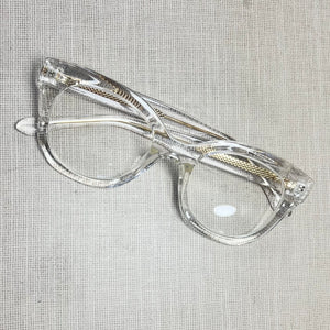 Oculos Anitta Transparente Arredondado Grosso Para Grau