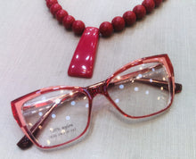 Carregar imagem no visualizador da galeria, Armação vermelha oculos de Grau feminino Exclusivo classica - OFGGATVO10
