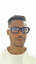 Carregar imagem no visualizador da galeria, Oculos De Grau Masculino Preto Design Moderno