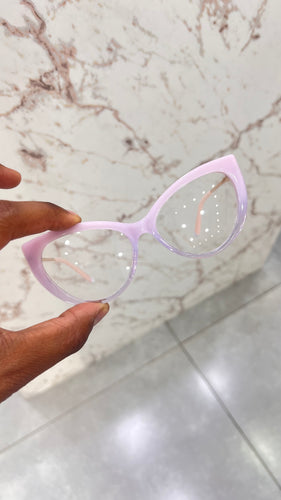 Oculos de Grau Lilas Gatinho Lindo Modelo Ímpar