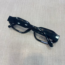 Carregar imagem no visualizador da galeria, Oculos Para Grau Preto Grossa Minimalista Classudo