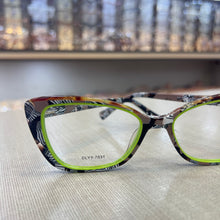 Carregar imagem no visualizador da galeria, Oculos Verde e Nude Quadrado em Acetato Todo Estilizado Safari