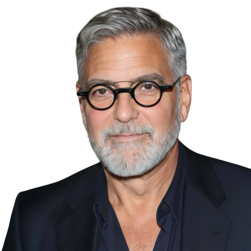 Óculos Redondo Jo Soares Retro Preto Escritor Intelectual