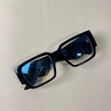 Carregar imagem no visualizador da galeria, Oculos Masculino Quadrado Preto Haste Bem Grossa