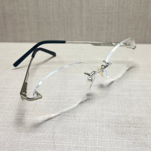 Oculos Virgínia Balgriff Lente Flutuante Haste Prata