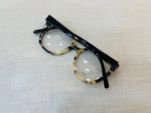 óculos Armação Animal Print Grande Acetato