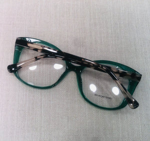 Armação Para Óculos de Grau Geométrica Verde - OFGGEOVE2