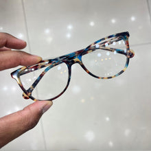Carregar imagem no visualizador da galeria, Armação Feminina Tartaruga Azul Para Quem Tem Estilo Próprio