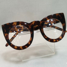 Carregar imagem no visualizador da galeria, Oculos Tartaruga Marrom Exótico Grande Haste larga