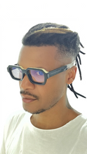 Carregar imagem no visualizador da galeria, Oculos De Grau Masculino Preto Design Moderno