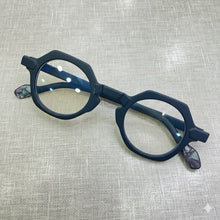 Carregar imagem no visualizador da galeria, Óculos Preto Pequeno Clássico Minimalista Tony
