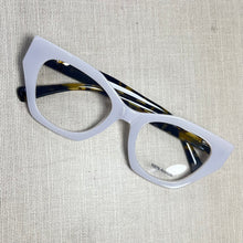 Carregar imagem no visualizador da galeria, Oculos Grande Branco Gelo Acetato Puro Charme