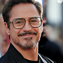 Carregar imagem no visualizador da galeria, Oculos de grau Masculino Tony Stark Preto e Dourado