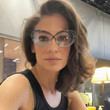 Carregar imagem no visualizador da galeria, Armação Renata Marrom Degrade Grande Equilibra e Valoriza
