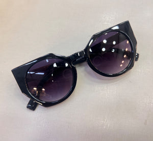 Oculos de sol Preto Scarlet Geometrico Raro