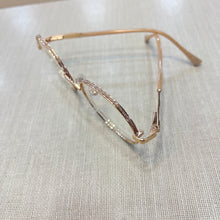 Carregar imagem no visualizador da galeria, Oculos armação de grau redonda ROSE GOLD bem grande