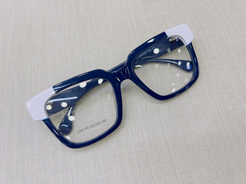 Oculos De Grau Quadrado Azul Petróleo Tamanho 52