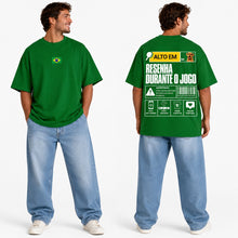Carregar imagem no visualizador da galeria, Camiseta Oversized - Rótulo de Torcedor