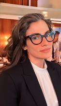 Carregar imagem no visualizador da galeria, Armação Renata Vasconcellos Preta Quadrada Basica