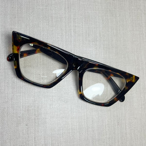 Oculos De Grau Tartaruga Retro Grosso Anos 80 90