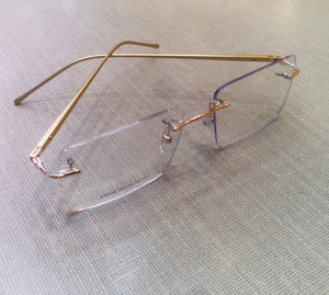 Óculos de grau Balgriff Maculino Dourado Trap