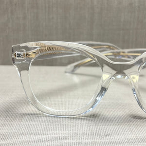 Oculos Anitta Transparente Arredondado Grosso Para Grau