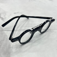 Carregar imagem no visualizador da galeria, Óculos Redondo Jo Soares Retro Preto Escritor Intelectual