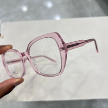 Carregar imagem no visualizador da galeria, Armacao Rosa Transparente Sua Versão Mais Sofisticada