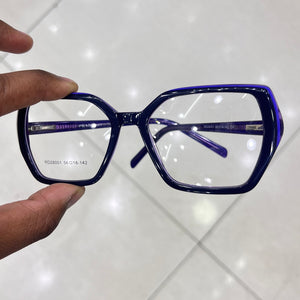 Oculos de grau Geométrico Natuza Nery Roxo
