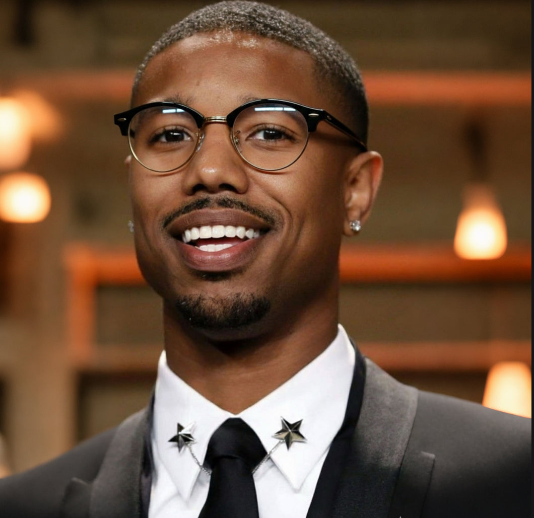 Oculos de Grau Double Redondo Michael B Jordan