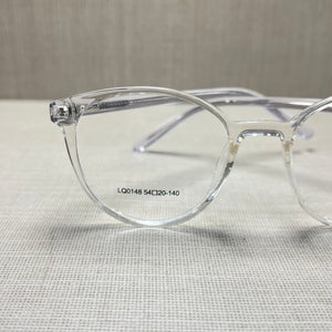 Oculos Felca Redondo Transparente Tamanho Medio