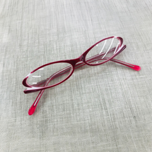 Carregar imagem no visualizador da galeria, Oculos Leitura Pequeno Vinho Oval Gatinho